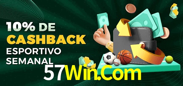 10% de bônus de cashback na 57Win.Com